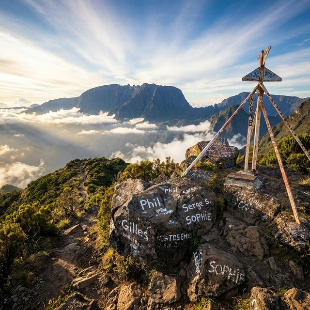 La Roche Écrite - Île de la Réunion